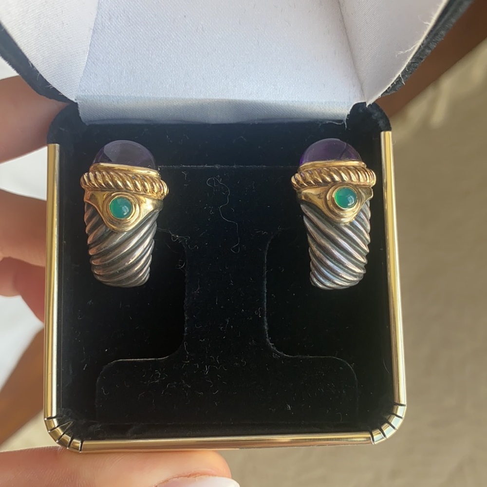 Authentic David Yurman Vintage Earrings